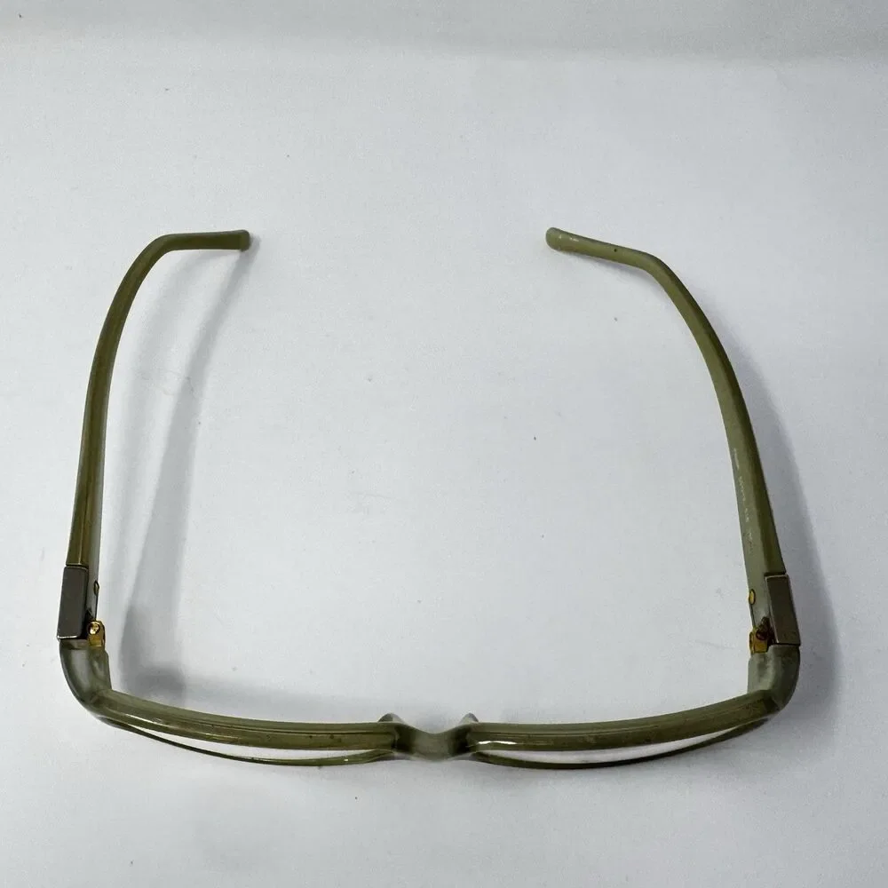Fendi F866R 31G Olive Green Eyeglass Frames 53-13-135 Made in Italy